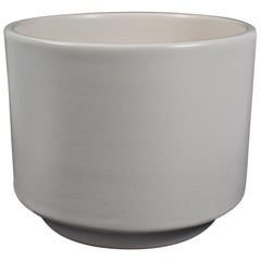 Retro Gainey Cream Pottery Planter C-8