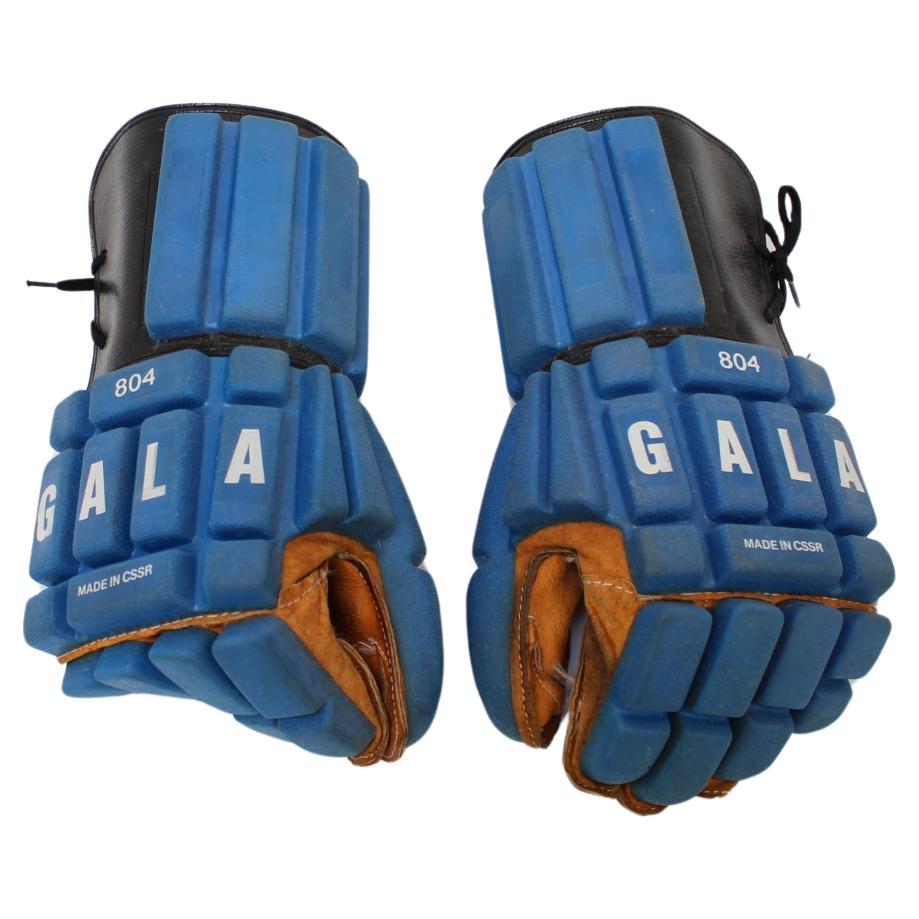 Vintage GALA Hockey Gloves, made in CSSR, in the 1970's