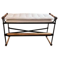 Banc de galerie vintage par Cleo Baldon pour Terra Furniture