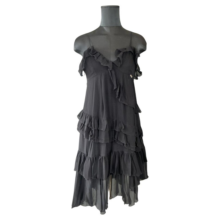sheer sleeve dress for wedding guest Mac Duggal - Navy Embellished Long Sleeve Velvet Trim A-Line Midi Dress