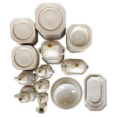 Vintage Gallo Galerie De Porcelaine Lombardi Medici Service für 12- 61 Pieces