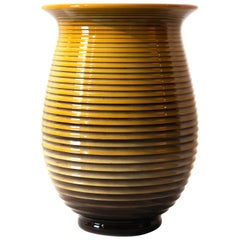 Vintage Galvani Ceramic Vase, Italy, 1970s