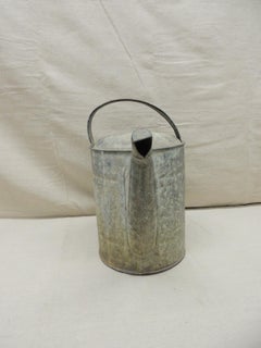 Vintage Galvanized Garden Watering Can