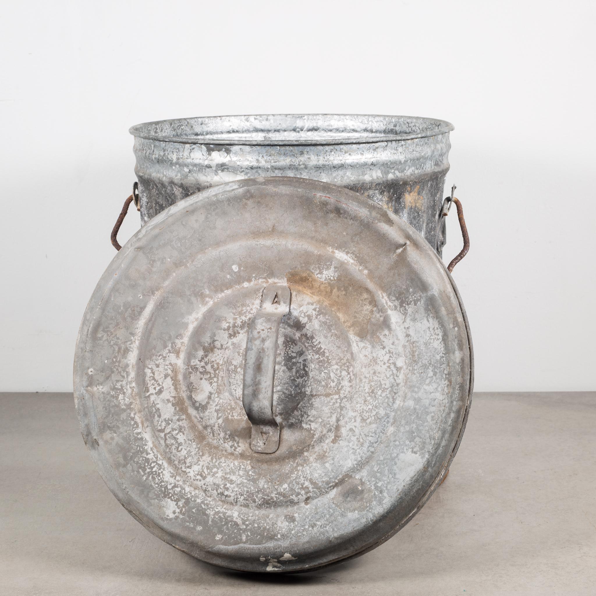 Vintage Galvanized Steel 