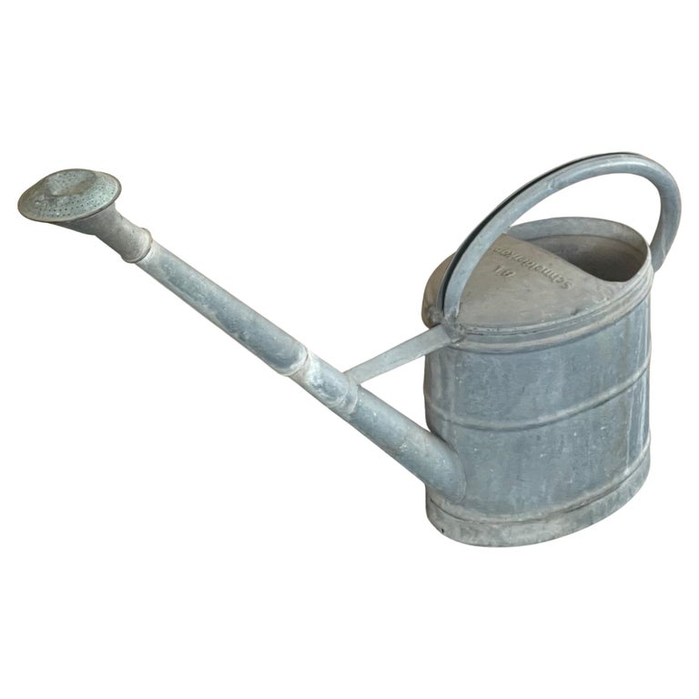 Vintage Galvanized Steel Watering Can by Schneiderkanne For Sale at