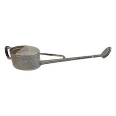 Vintage galvanized Zinc Rose Watering Can with Long Spout Schneider Can 3 Liter