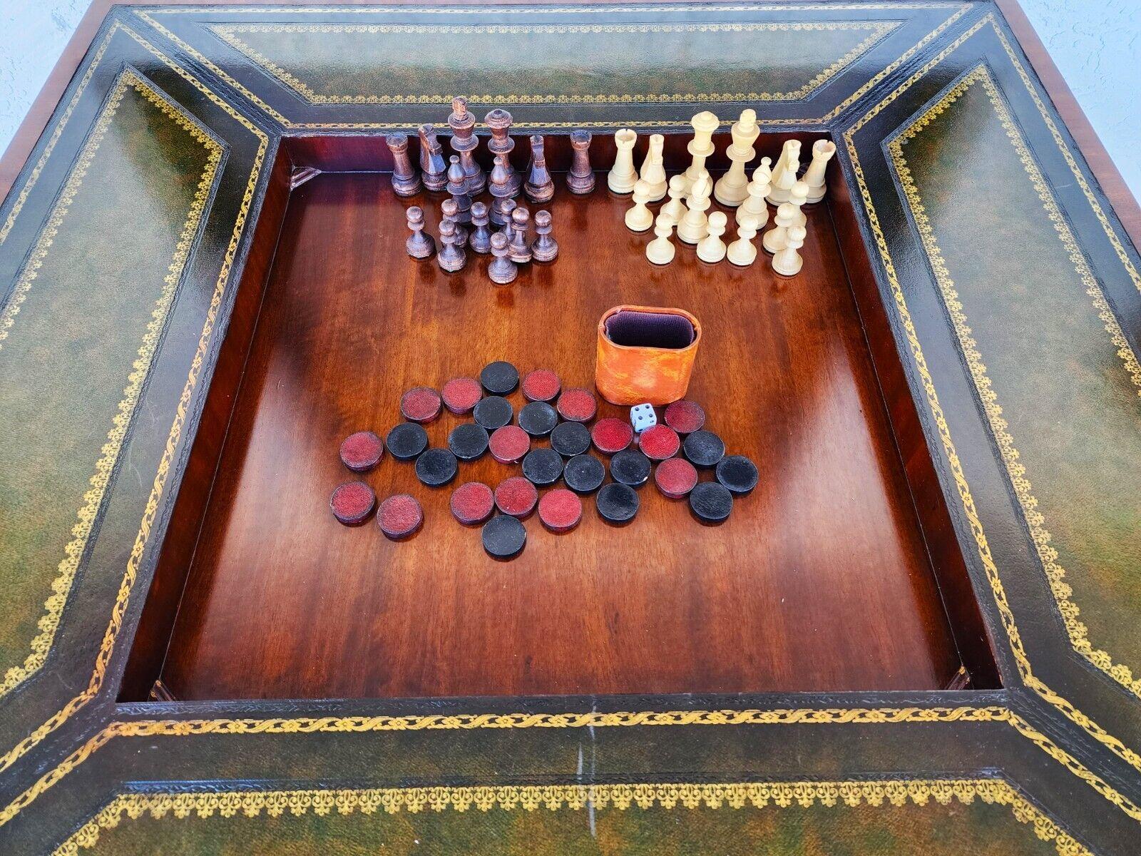 Georgian Vintage Game Table by Maitland Smith