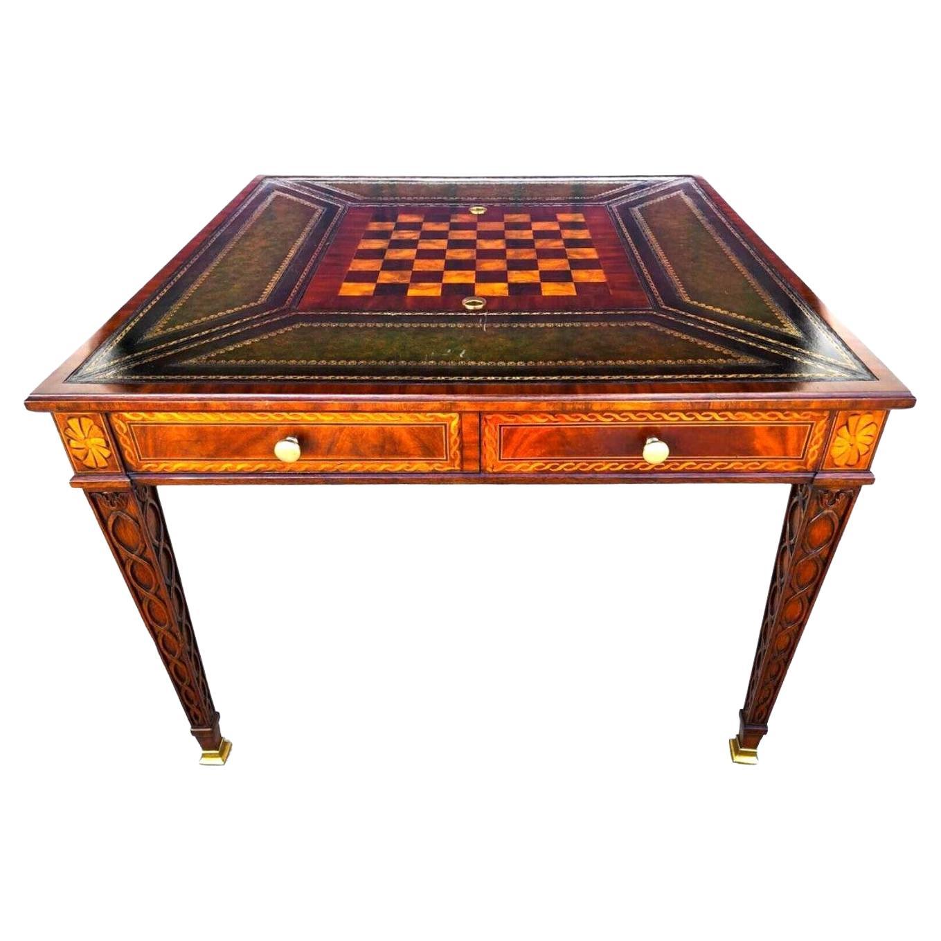 Vintage Game Table by Maitland Smith