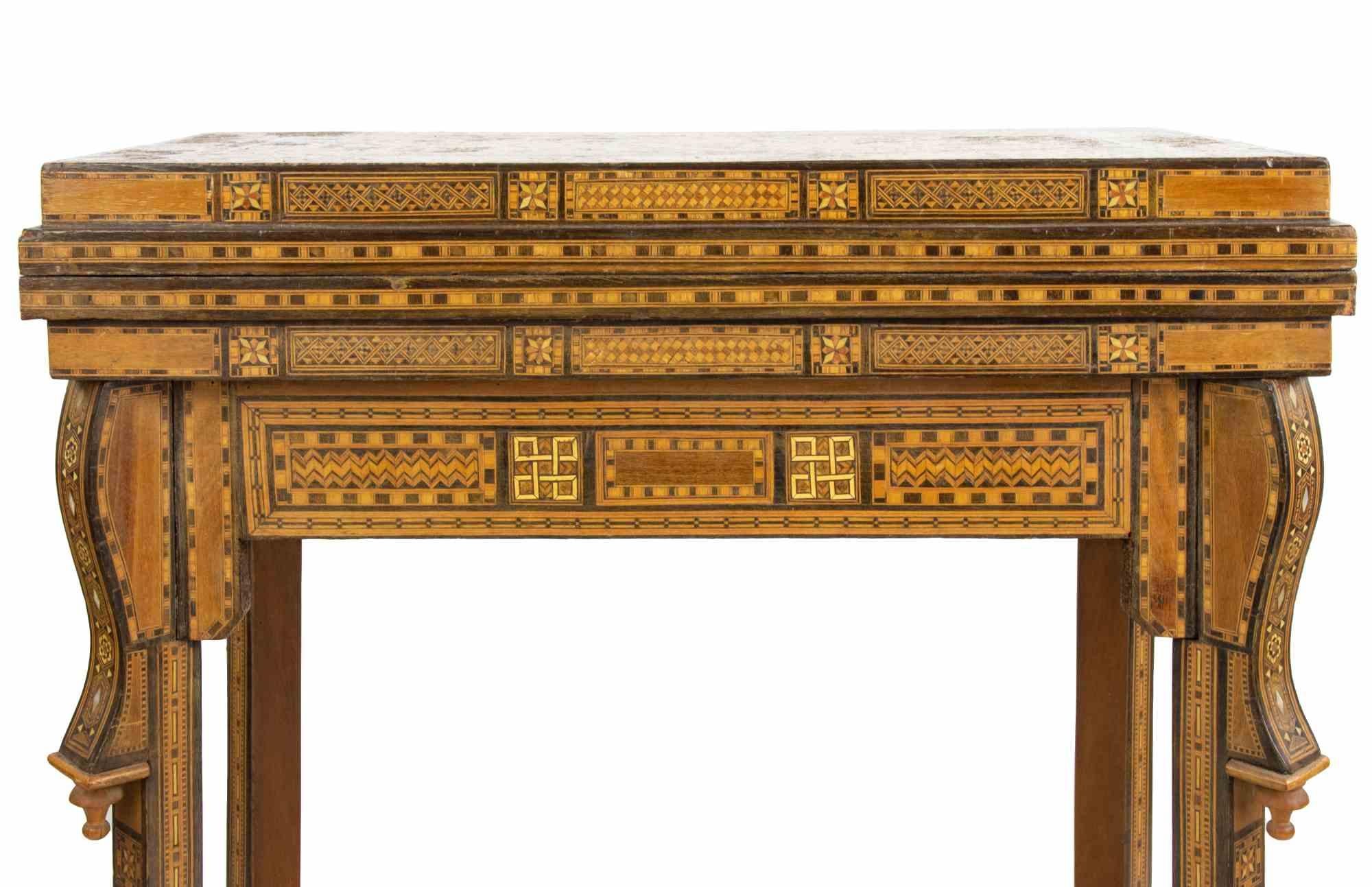 Mesa de juego vintage, Italia, principios del siglo XX en venta 3