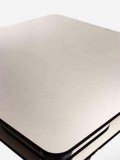 Mesa de Juego Vintage Modelo "Poker" de Joe Colombo - Italia - Años 70