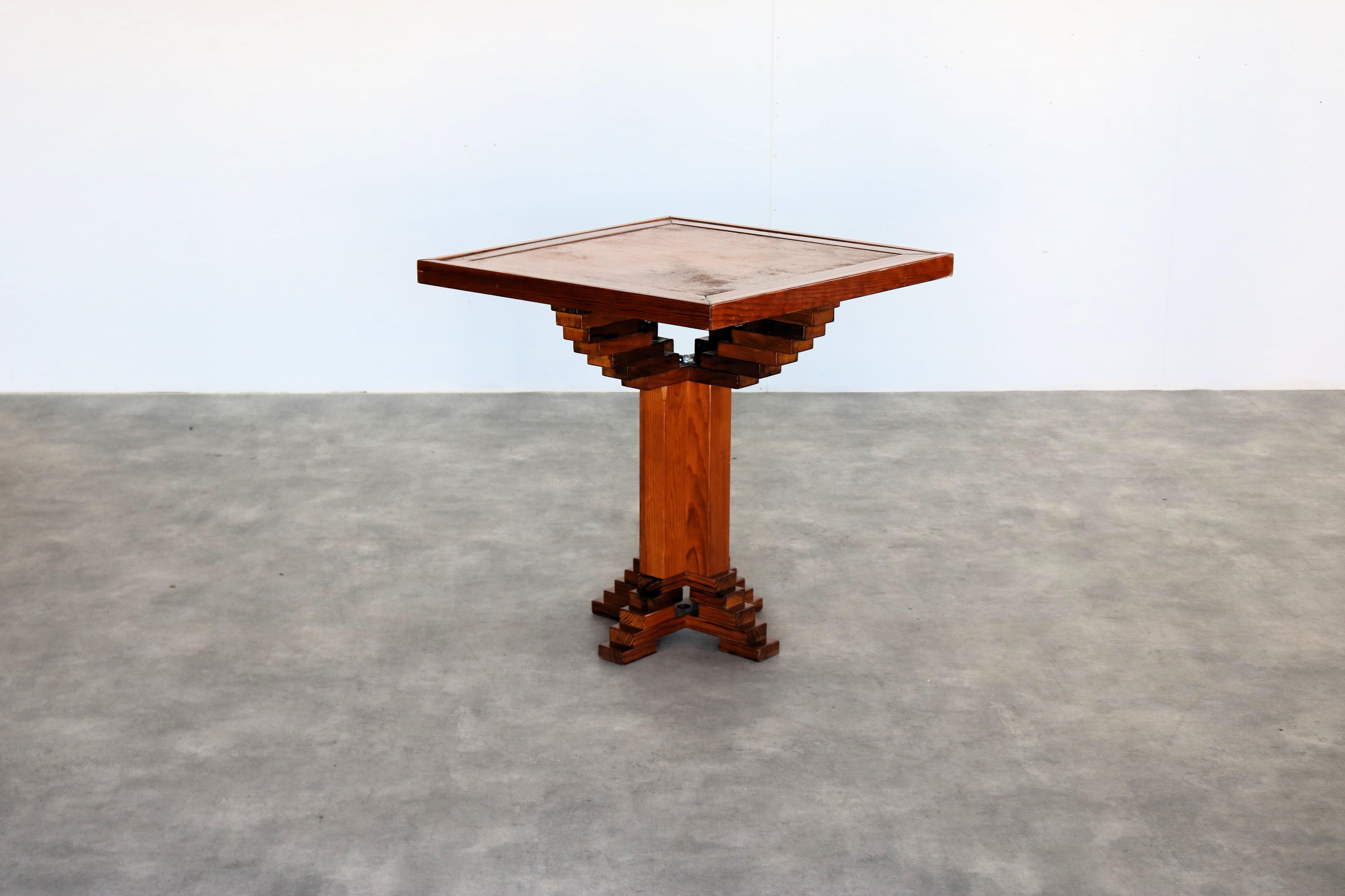 Dutch Vintage gaming table  table  poker table  1970s For Sale