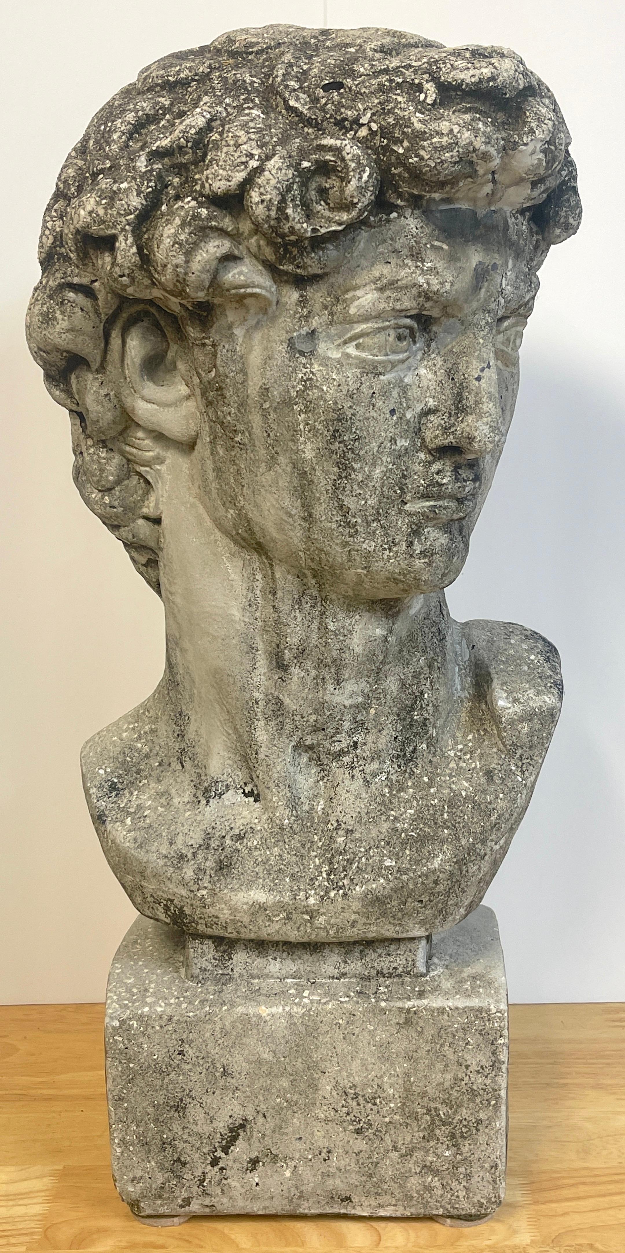 garden bust