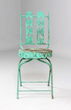 Vintage Garden Chair in Neo Gothic Style