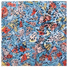 Vintage Garden of Eden Tapestry by Barbara Rae Shaefer. Size: 4 ft x 4 ft
