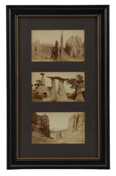 Vintage Garden of the Gods Postcards by Hook Photo, 1890