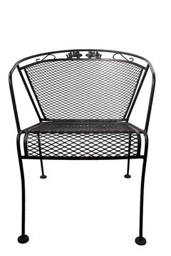 Vintage Garden Patio Dining Chair att. to The Woodard Furniture Company  1960/70