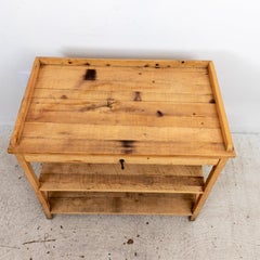 Vintage Garden Pine Potting Table/Serving Table