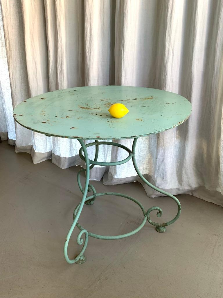 Vintage Garden Table In Good Condition For Sale In Hellerup, DK