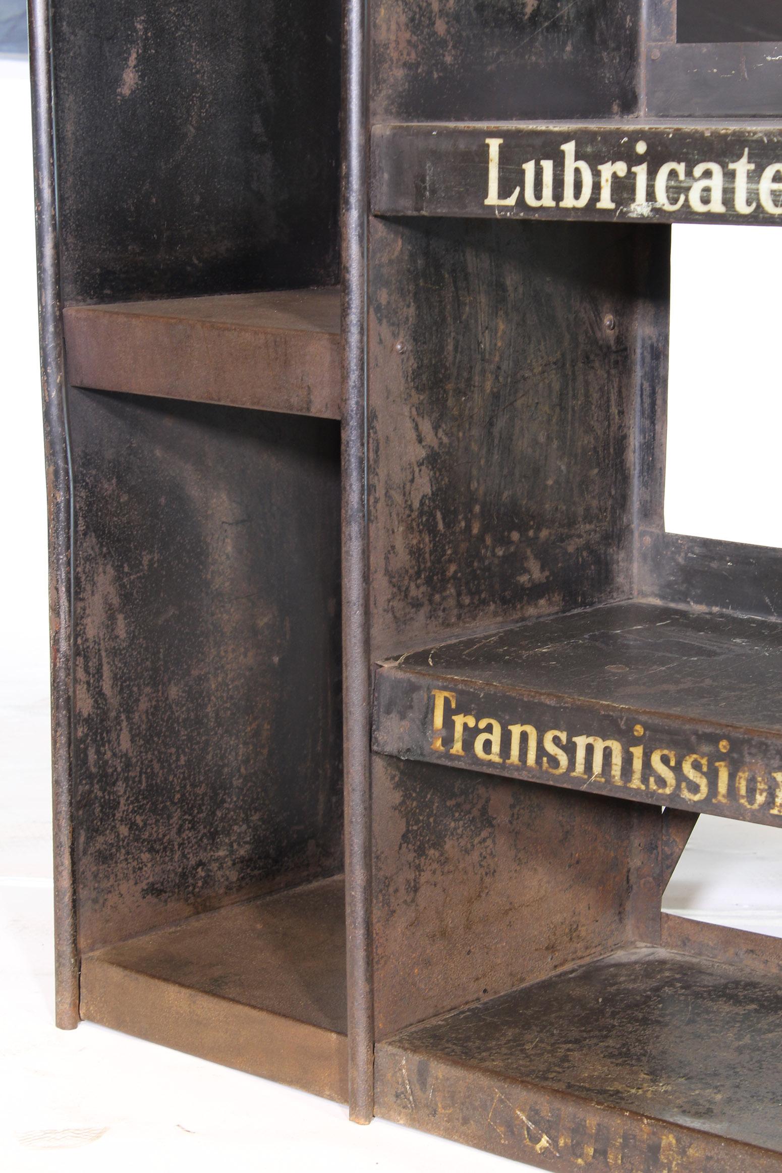 Vintage Gargoyle Mobil Oil Metal Display Rack 1