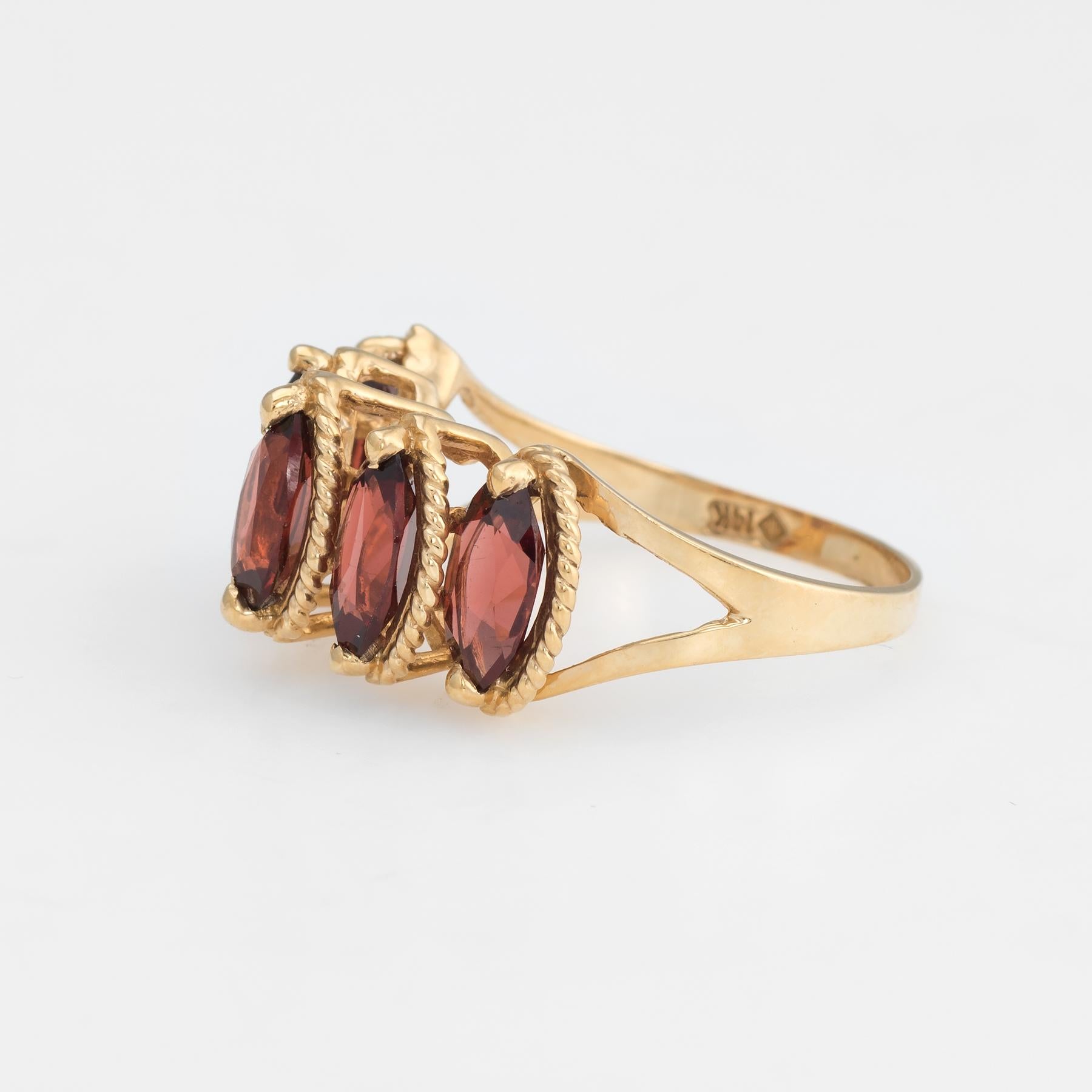 estate garnet jewelry