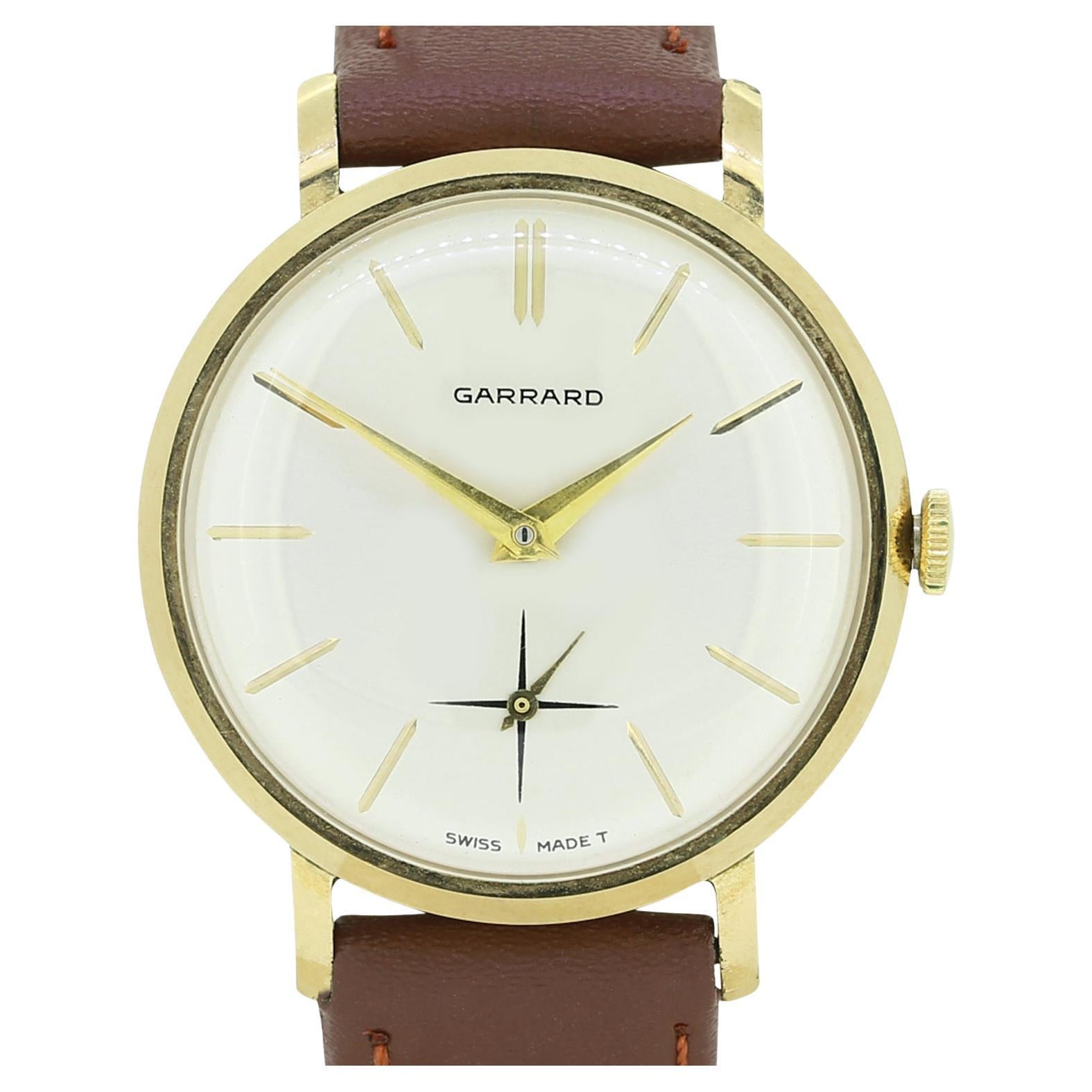 Vintage Garrard Manual Gents Wristwatch For Sale