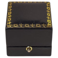 Scatola vintage per anelli Garrard, anni '90