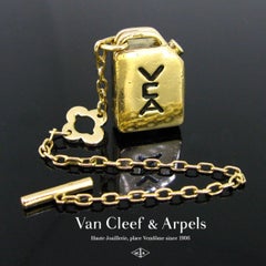 Vintage Gas Tank Locket Pendant by Péry Fils for Van Cleef and Arpels
