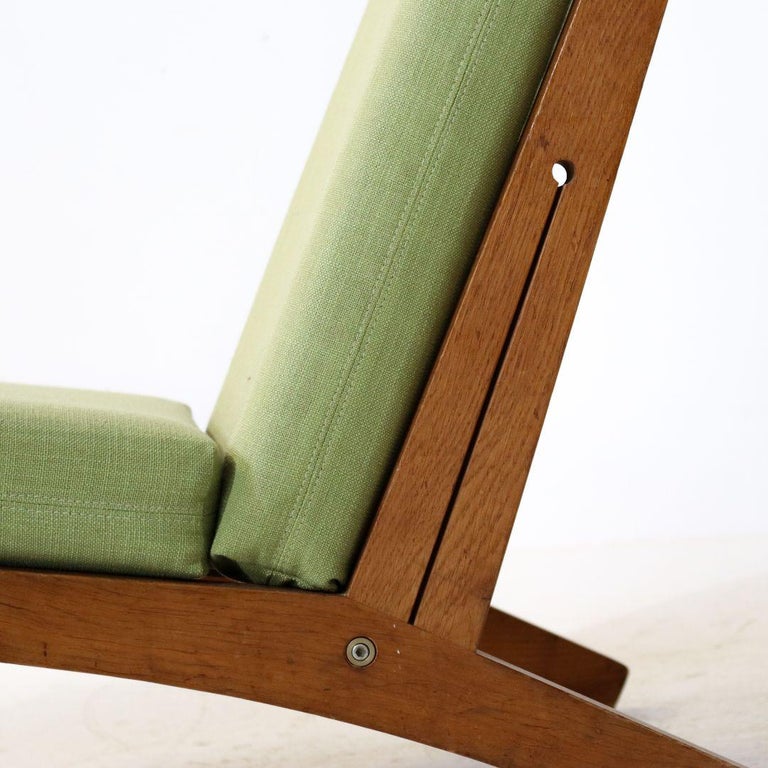 Vintage GE370 Lounge Chair by Hans Wegner for Getama Denmark For Sale 5