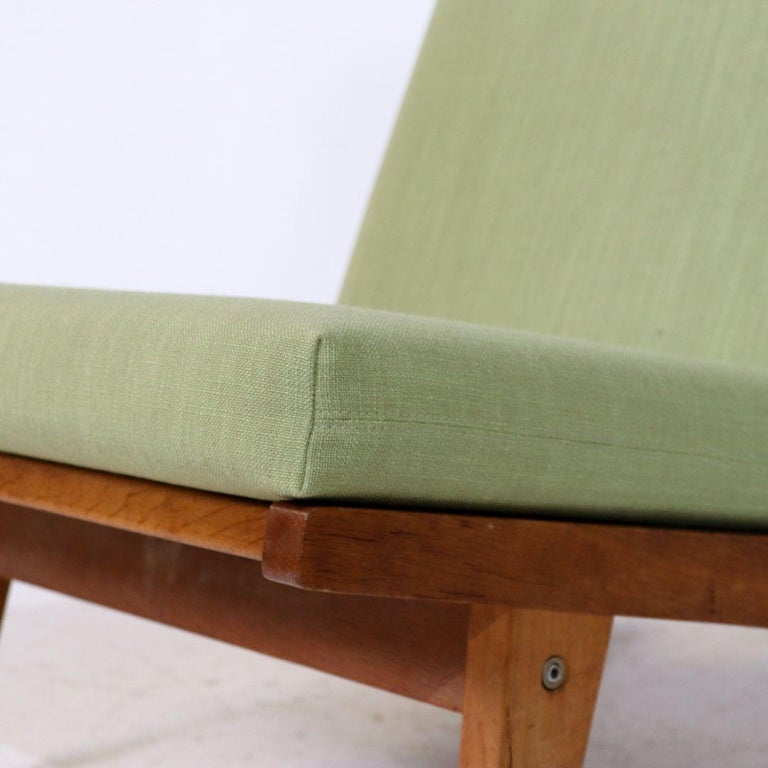 Vintage GE370 Lounge Chair by Hans Wegner for Getama Denmark For Sale 6