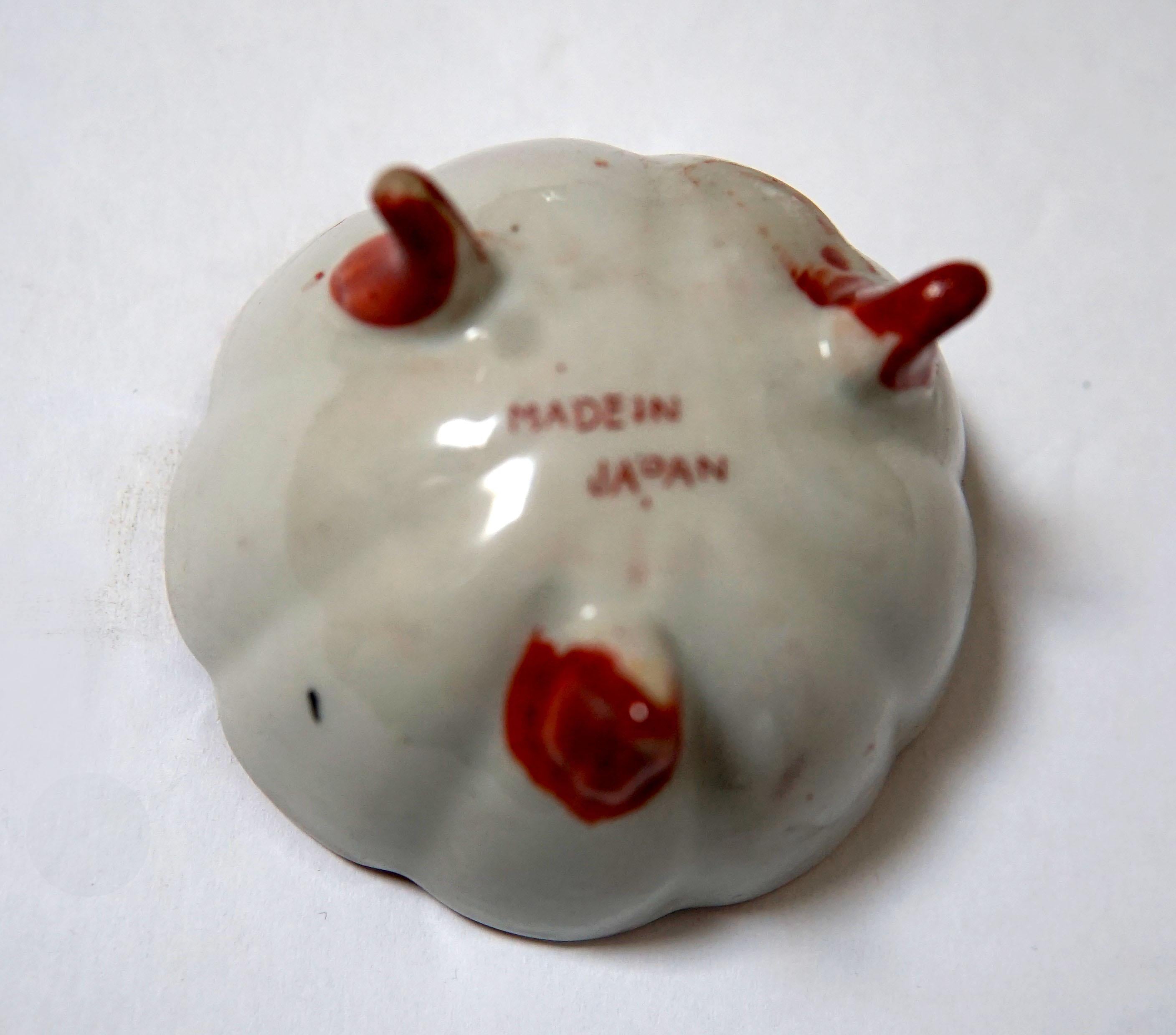 Vintage Geisha gemalt 21-teiliges japanisches Teeset mit Fuß und Lack Serviertablett im Angebot 3