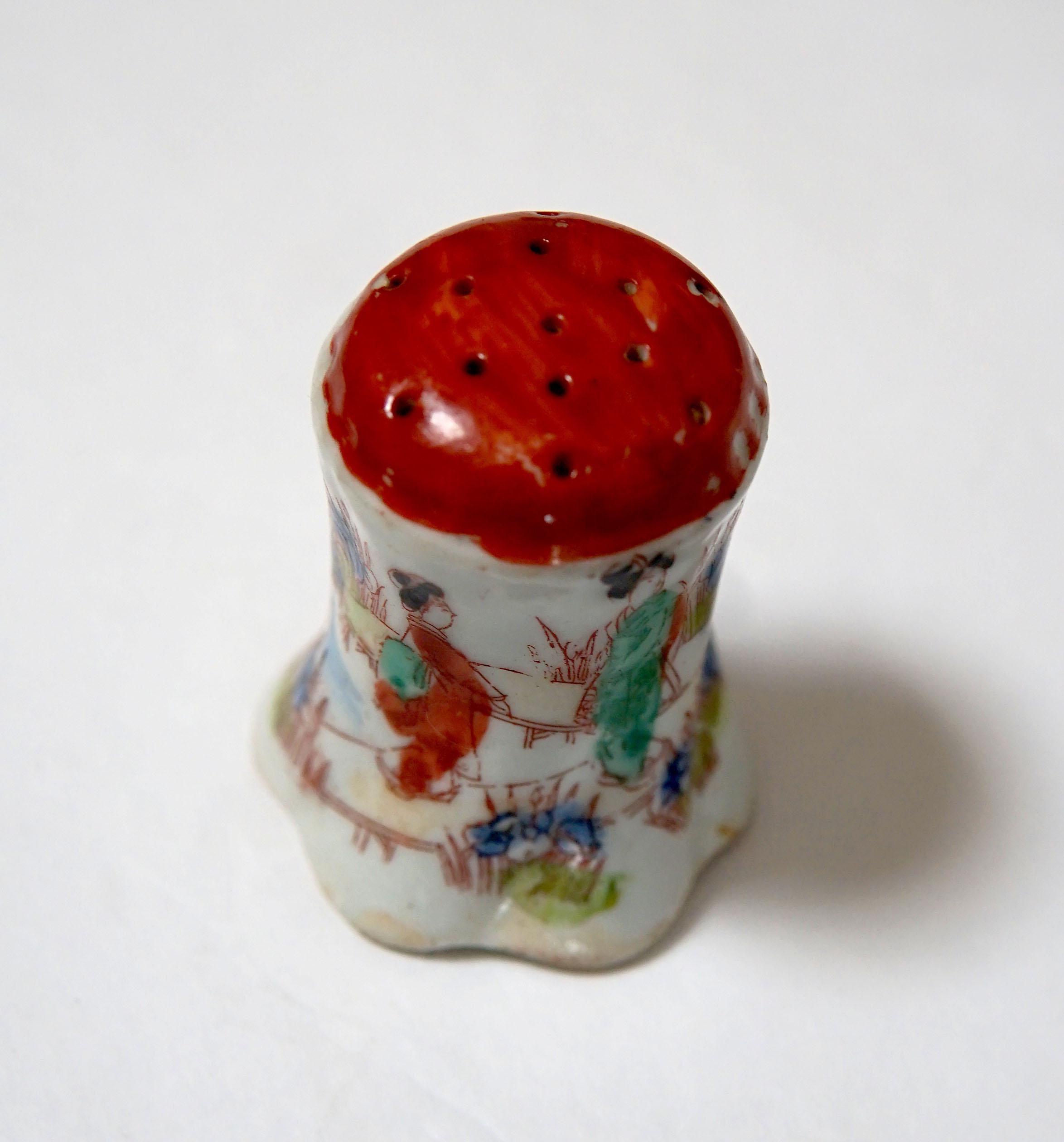 Vintage Geisha gemalt 21-teiliges japanisches Teeset mit Fuß und Lack Serviertablett (Japanisch) im Angebot