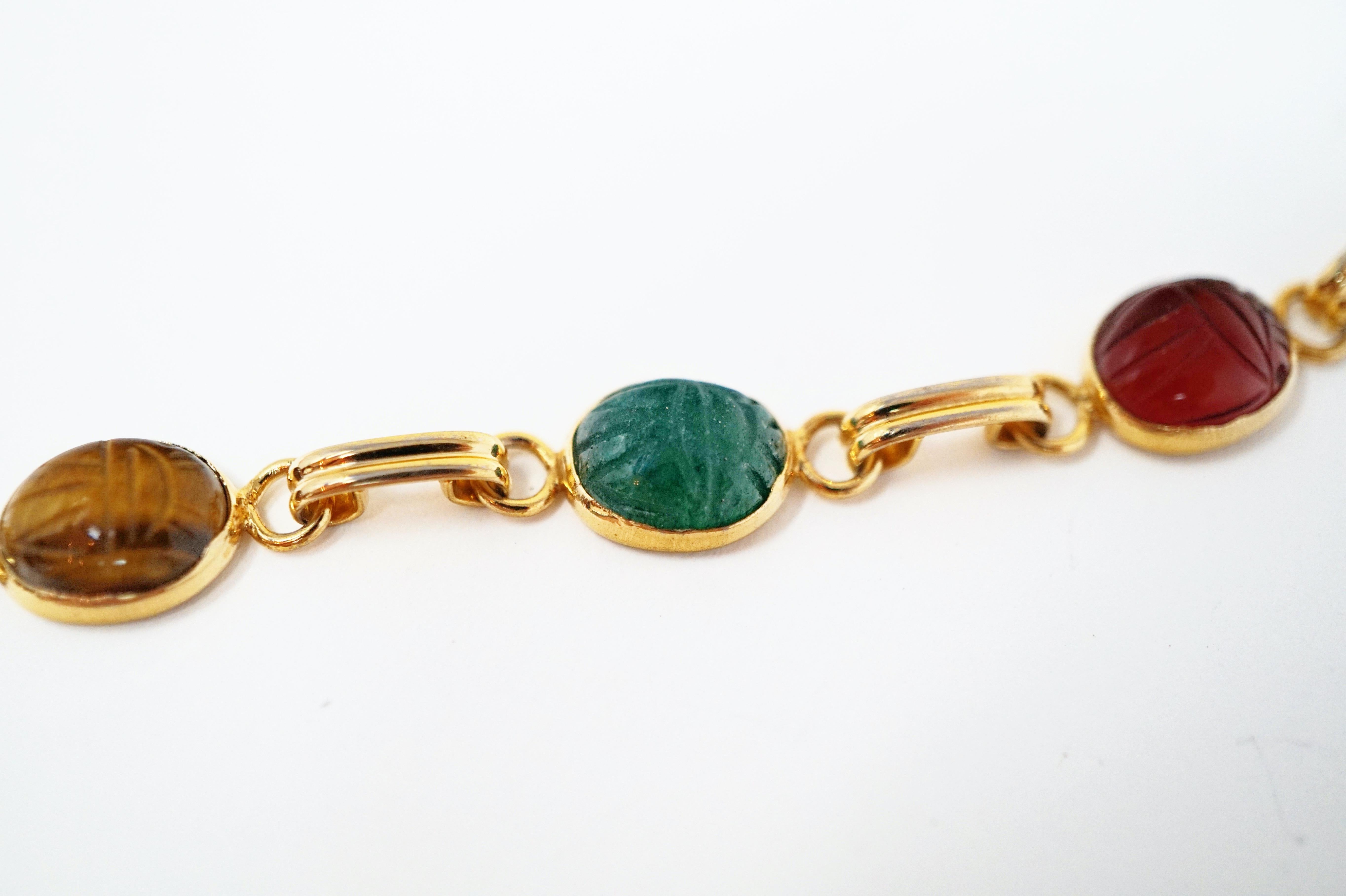 scarab bracelet meaning