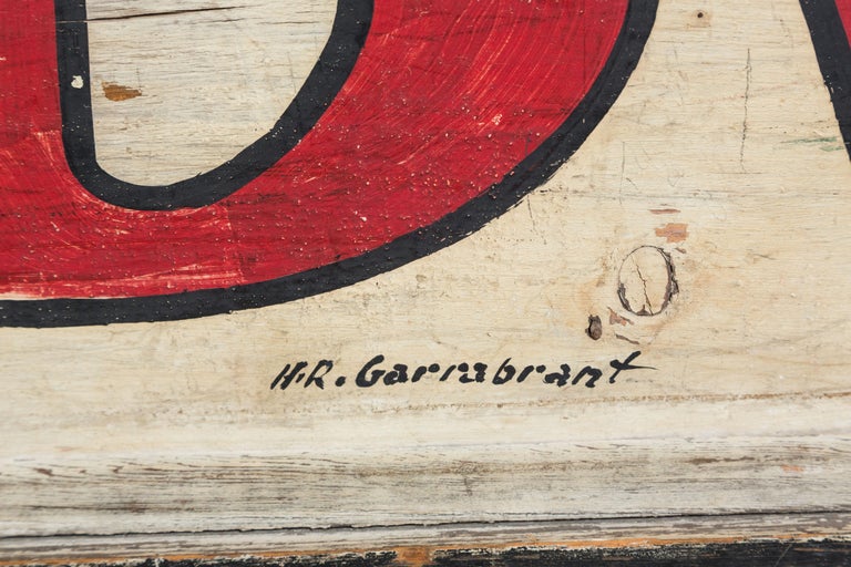 Vintage General Store Hardware Sign For Sale at 1stdibs