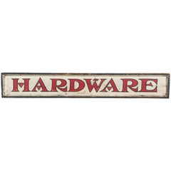 Vintage General Store Hardware Sign