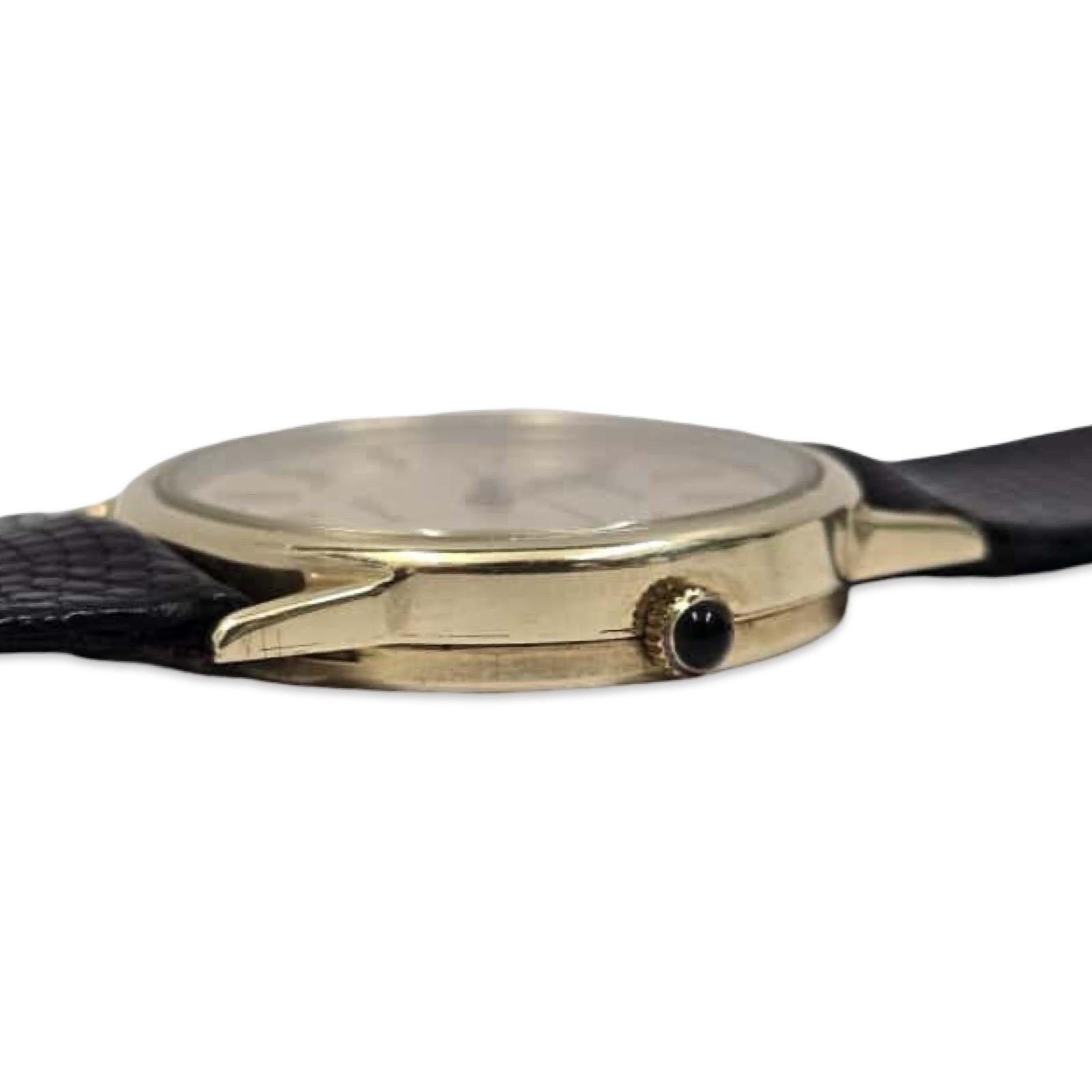 Orologio d'epoca Genève in oro 14K al quarzo 33mm in vendita 1