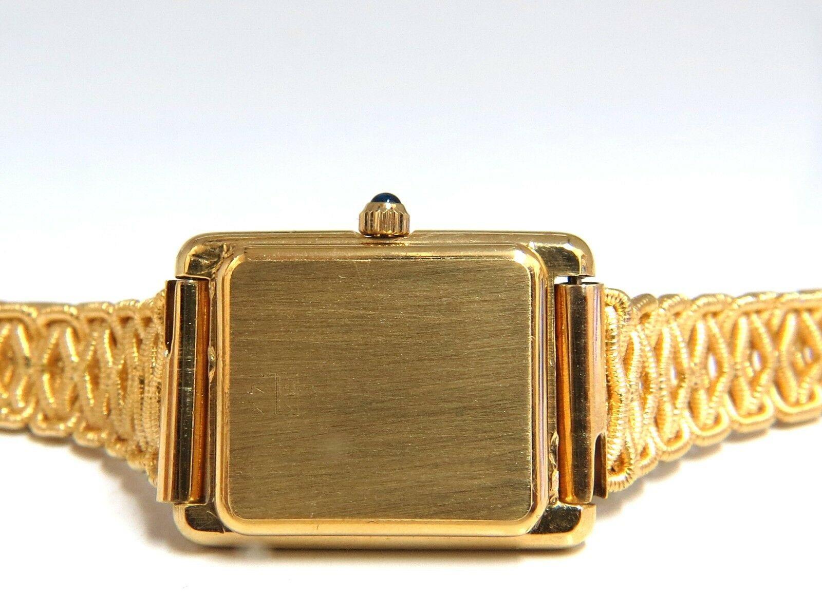 geneve quartz 14k gold watch vintage