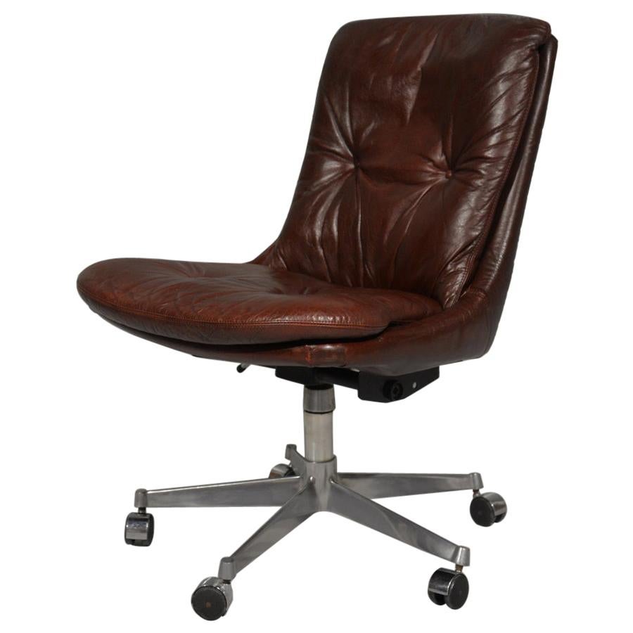 Vintage Swivel Desk Chair by Jansko For Sale at 1stDibs