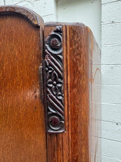 Vintage Gentlemen Armoire Wardrobe