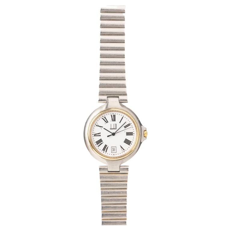 Vintage Dunhill Millennium Quartz Wristwatch For Sale at 1stDibs