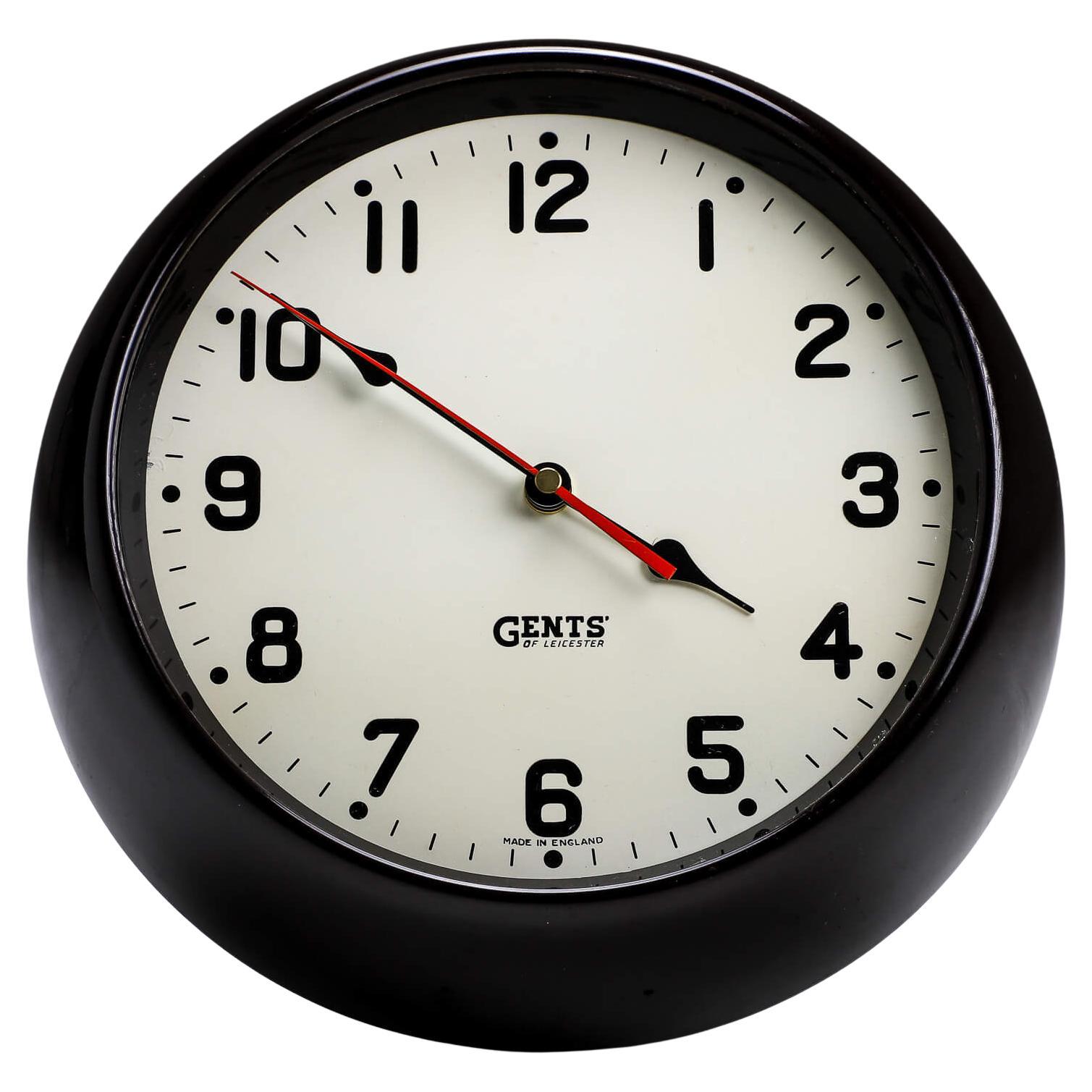 Orologio da parete Vintage Gents of Leicester