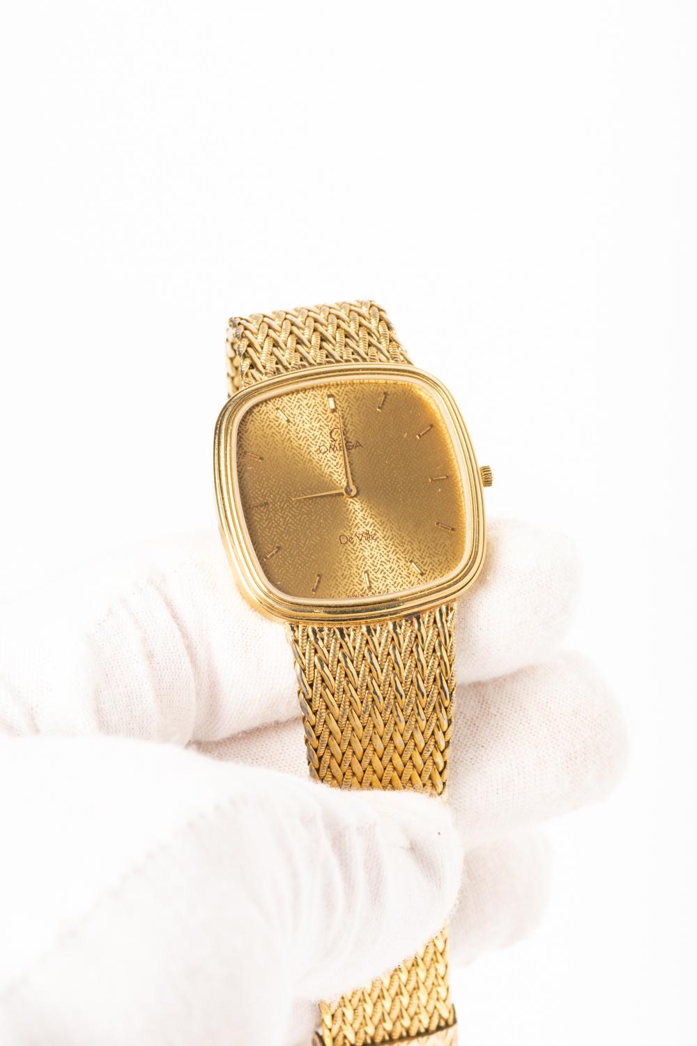 Montre-bracelet Vintage Omega De Ville Gold Tone pour hommes 5