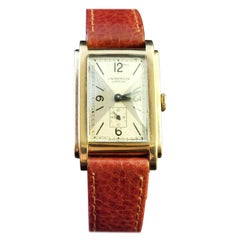 Vintage Gents Yellow Gold Wristwatch, J W Benson