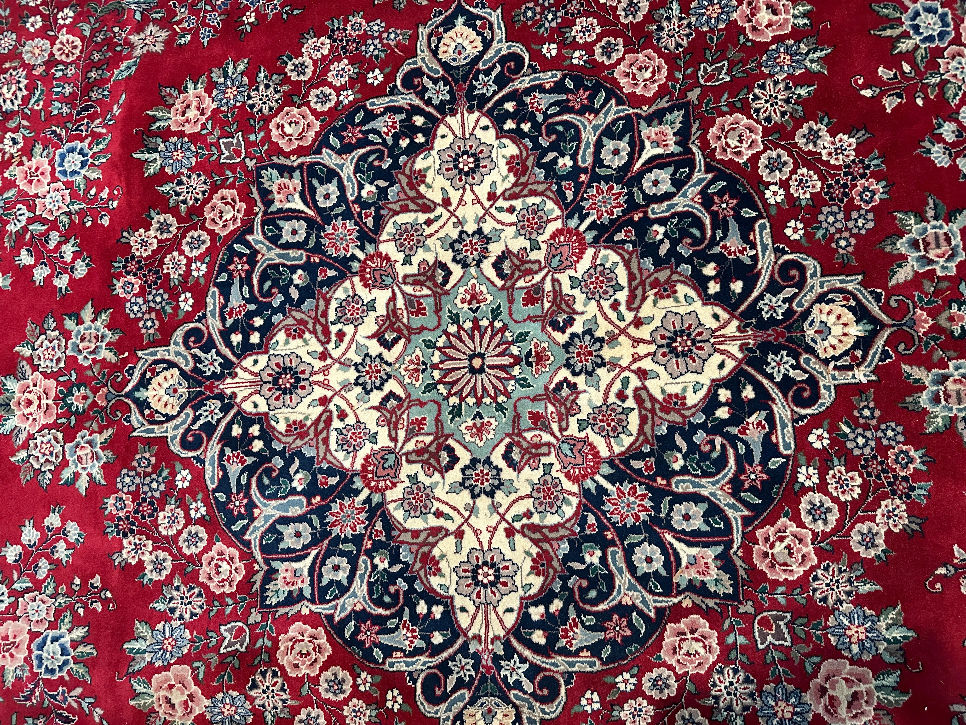 Islamico Tappeto orientale persiano vintage intrecciato a mano - 10x14 in vendita