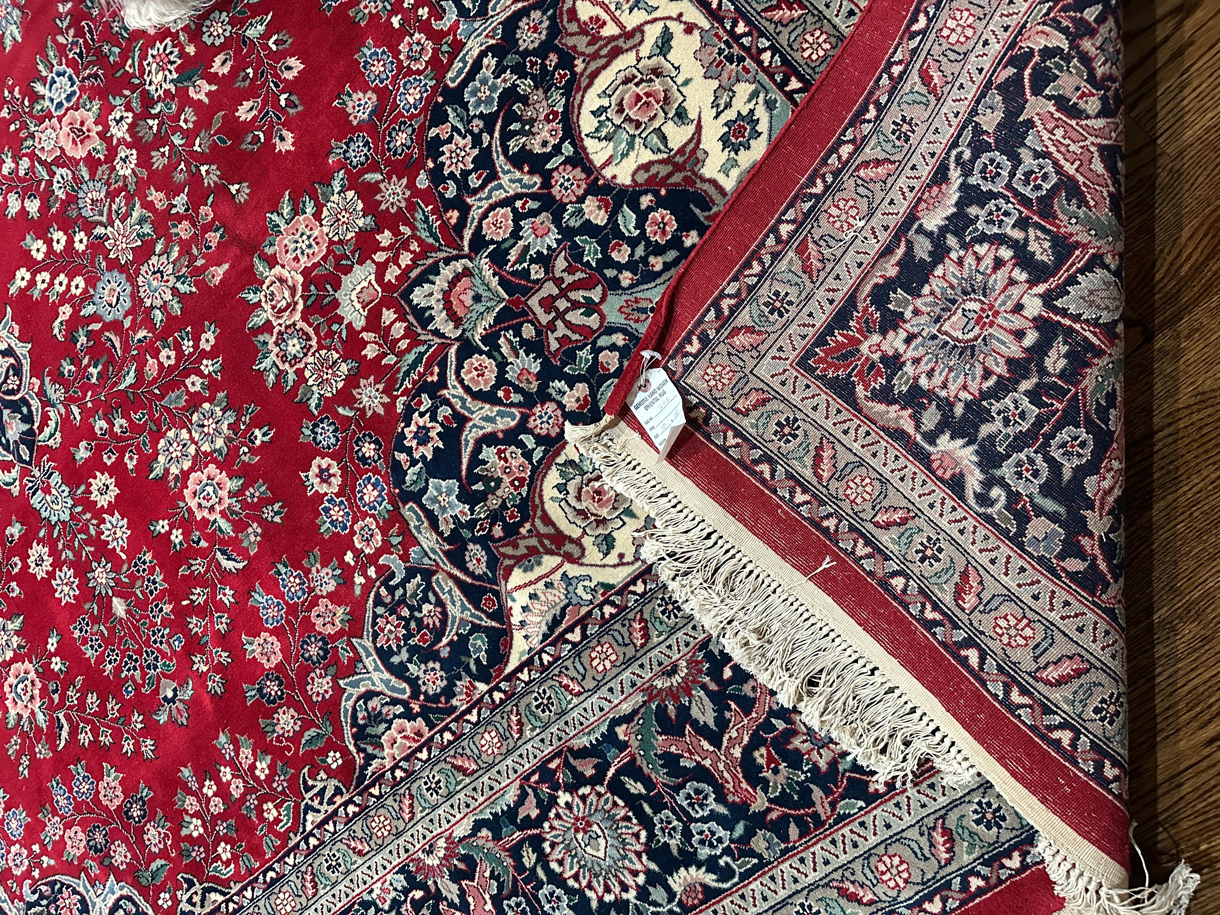 Tappeto orientale persiano vintage intrecciato a mano - 10x14 in vendita 2