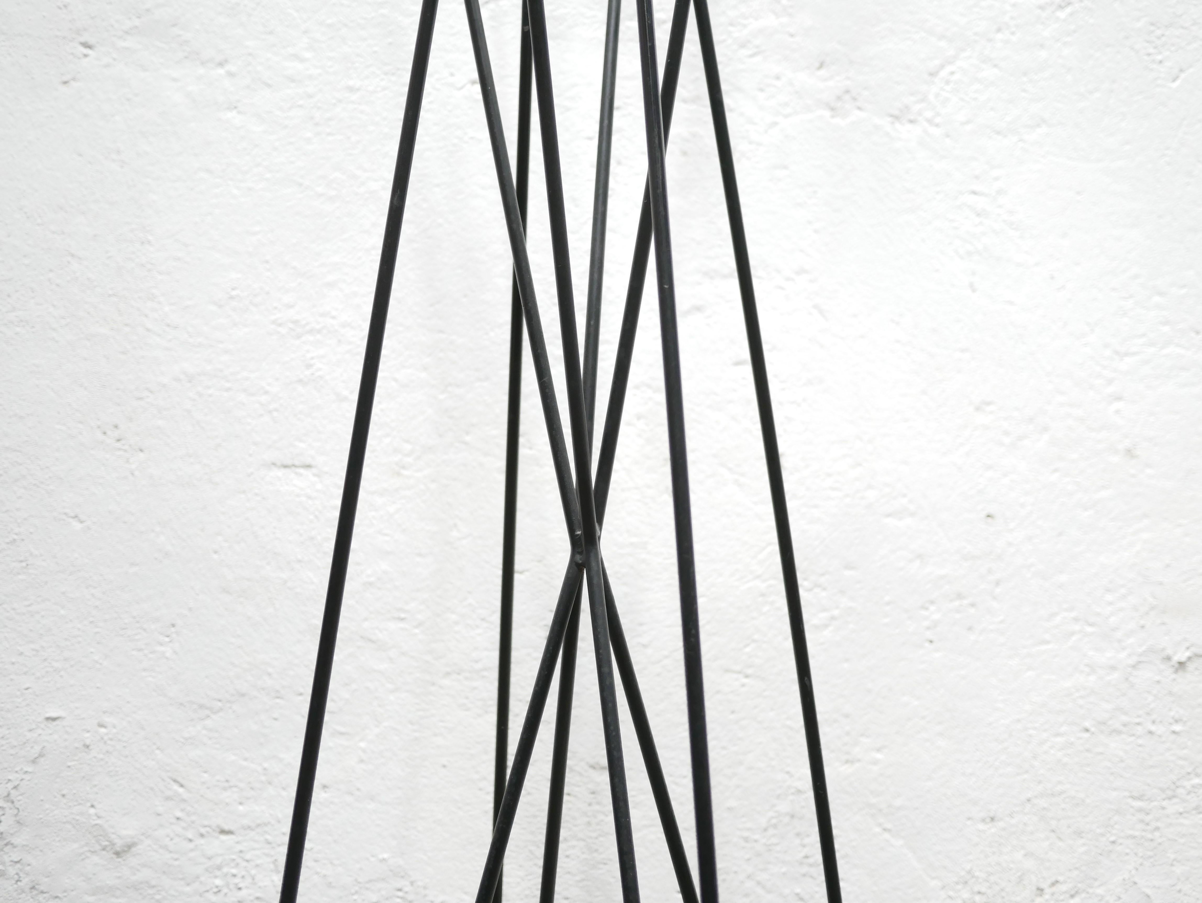 Vintage Geo Astrolabe Coat Rack by Roger Feraud In Good Condition In AIGNAN, FR