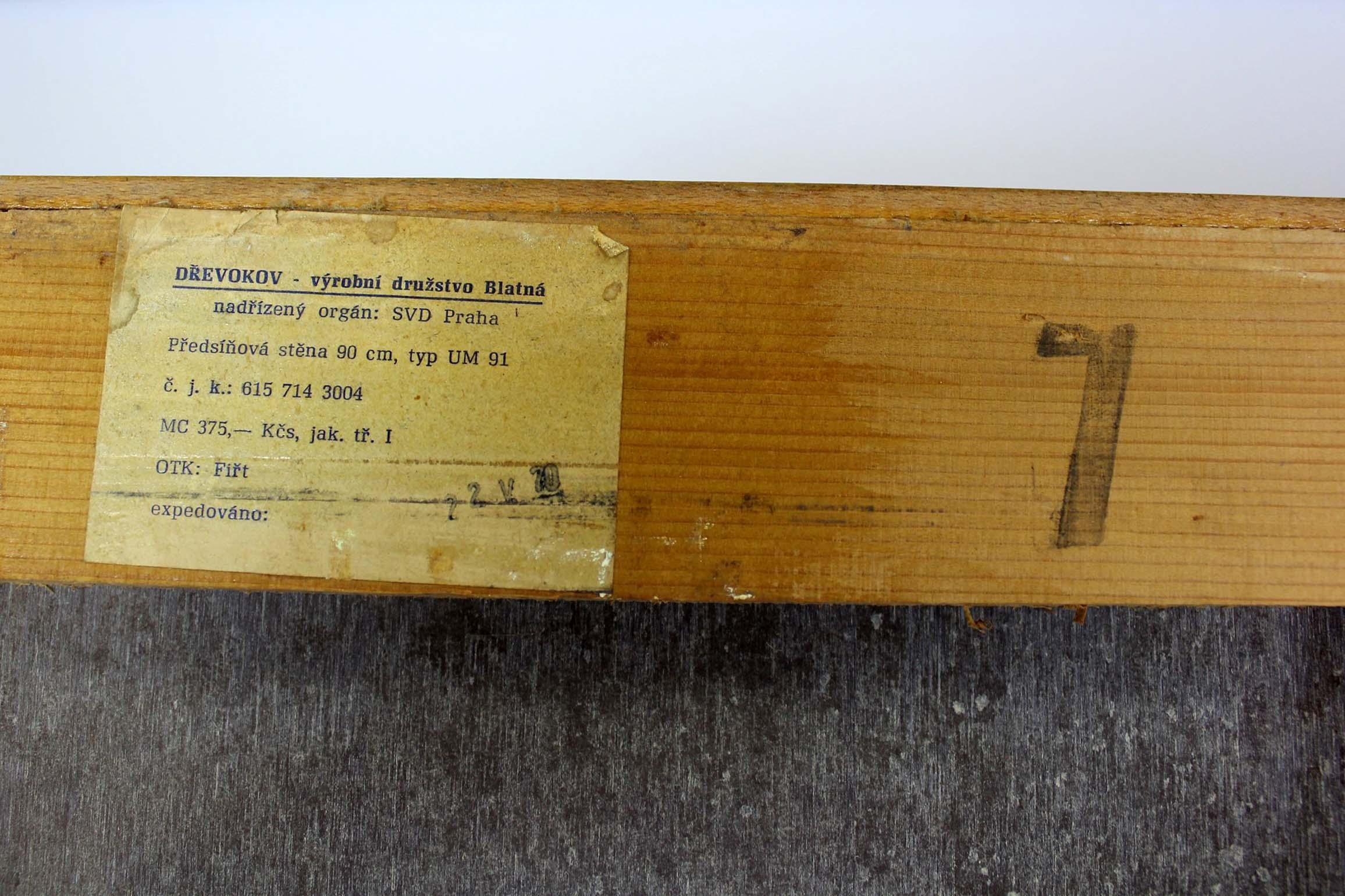 Vintage Geometric Coat Rack from Drevokov Blatna, 1970 For Sale 7