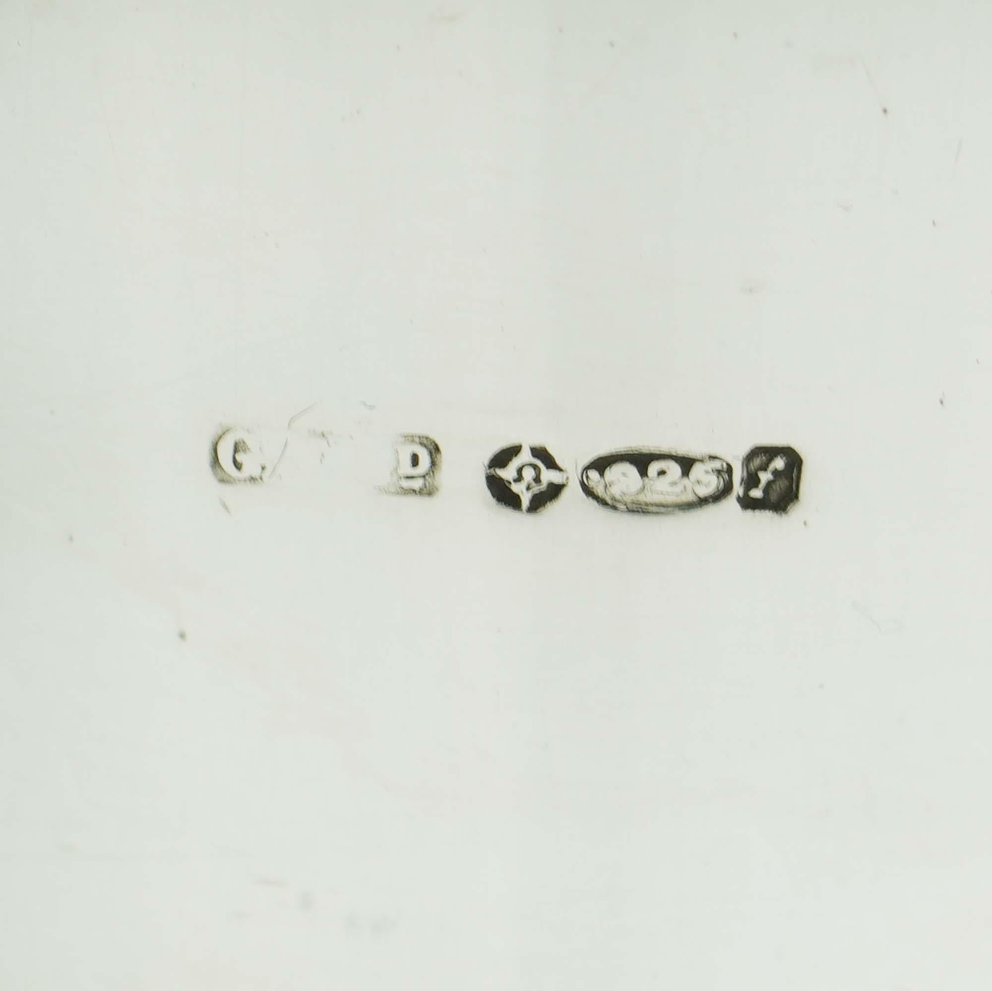 Paar Vintage-Pfefferstreuer aus 925 Sterlingsilber, Georg Jensen, Seriennummer 1031, Vintage (Mitte des 20. Jahrhunderts) im Angebot
