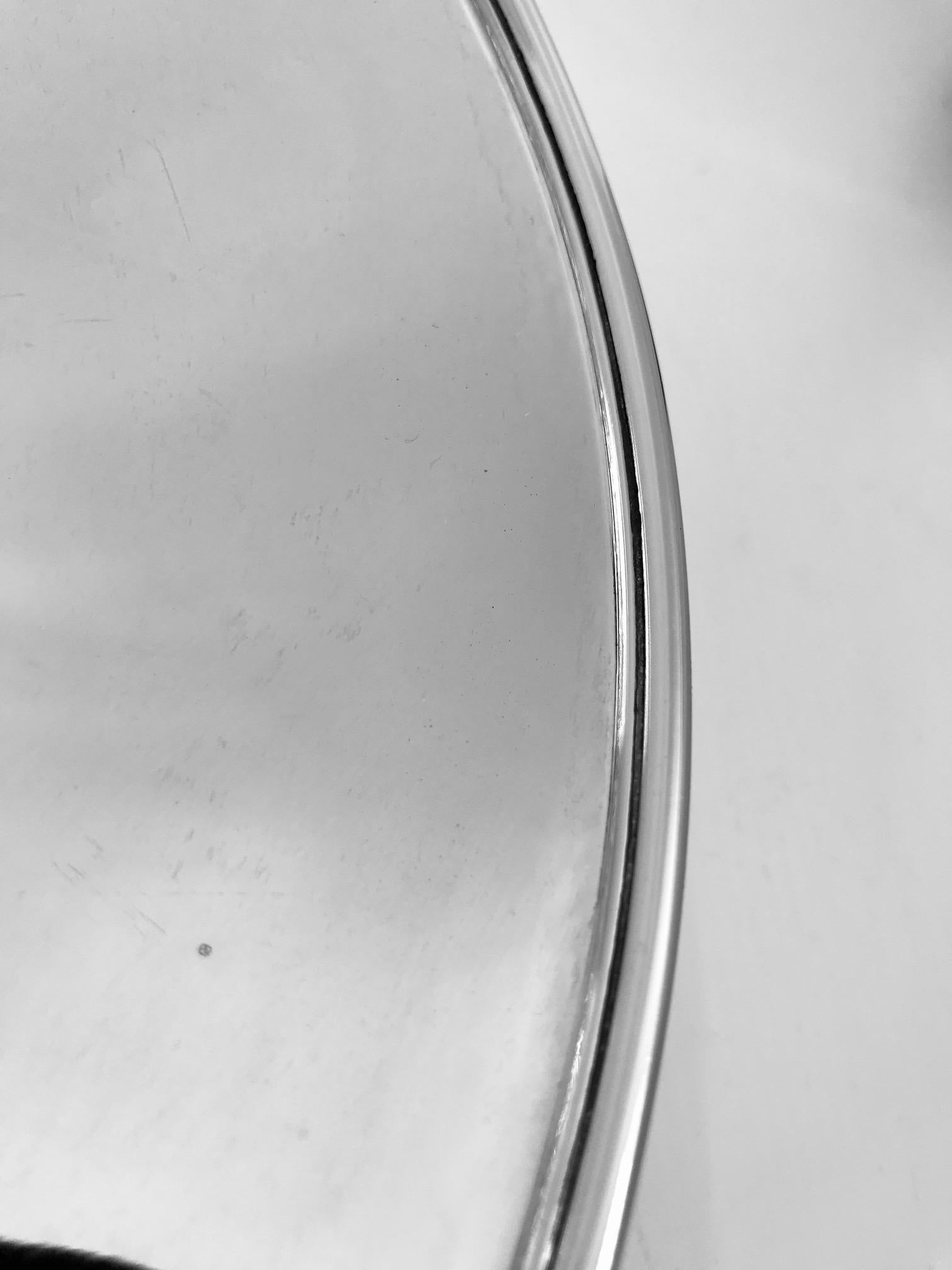 Modern Vintage Georg Jensen Art Deco Biscuit Tray 493b by Harald Nielsen For Sale
