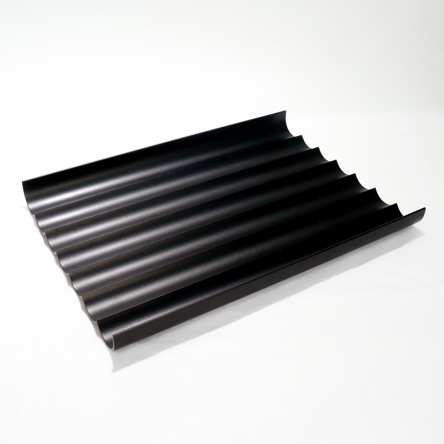 Vintage Georg Jensen Black Pen Tray or Desk Organizer en vente 3