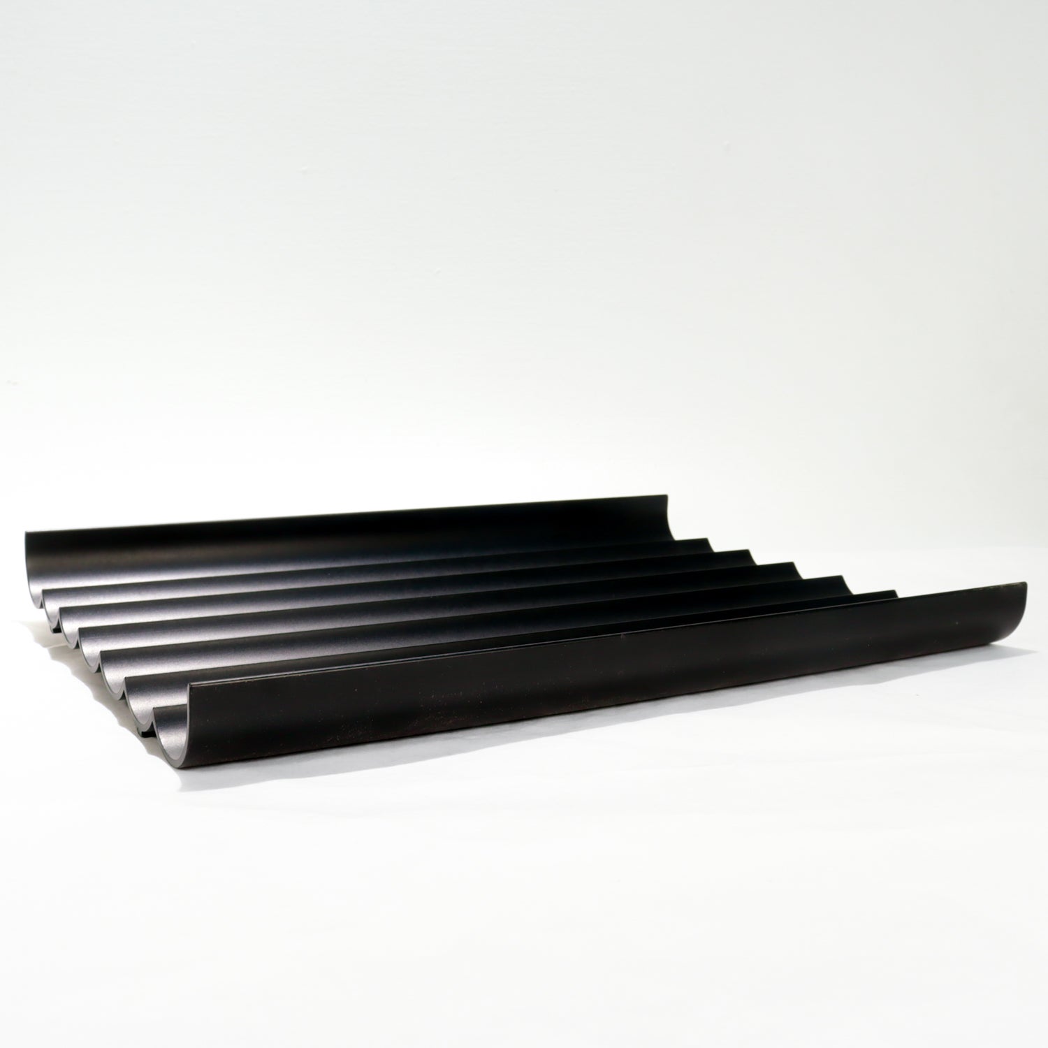 Moderne Vintage Georg Jensen Black Pen Tray or Desk Organizer en vente